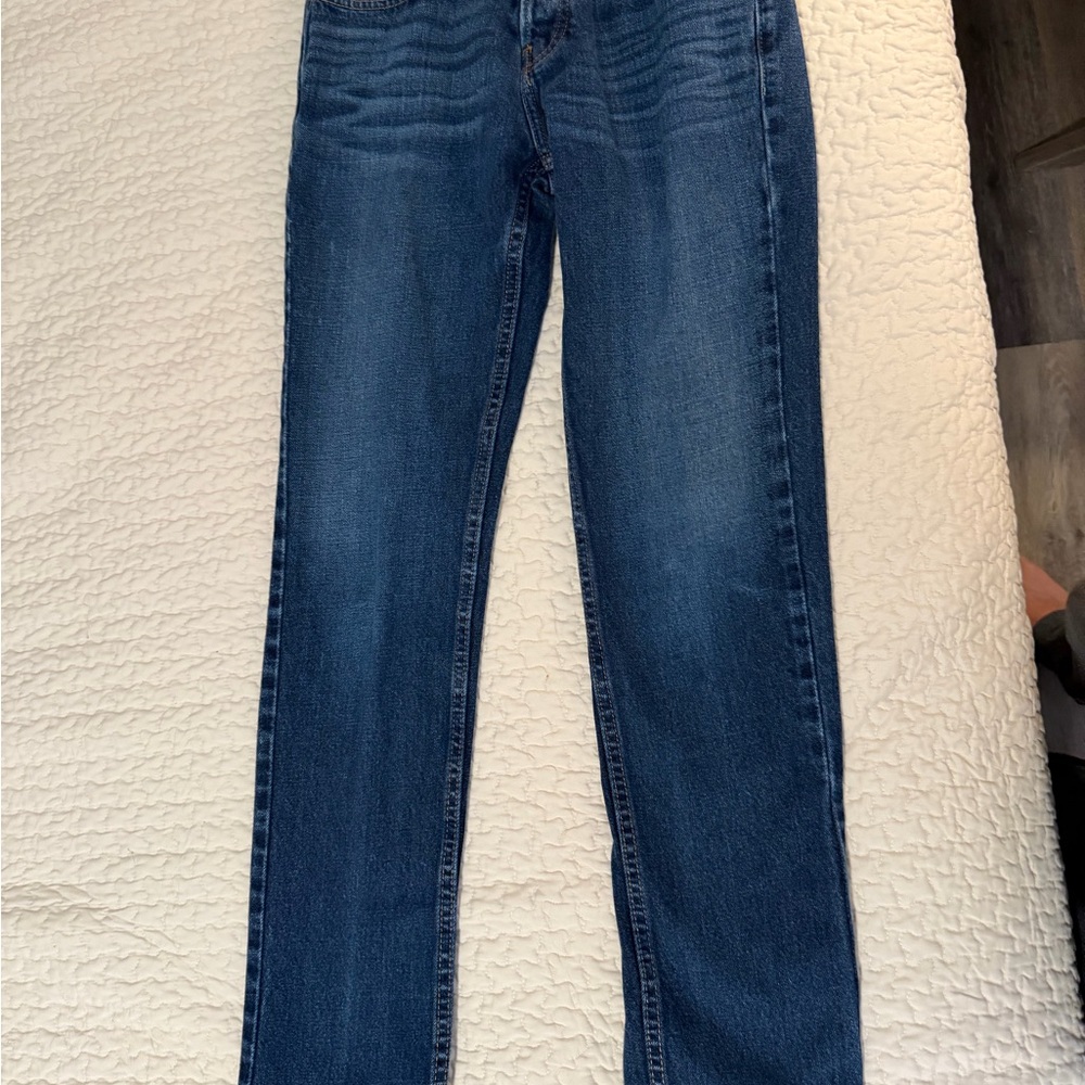 Hollister Men's Straight Leg Blue Jeans